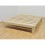 Base para Cama Queen Size Tradicional Desarmable Sin Pintar Muebles GM