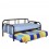 Day Bed con Cama Baja con Ruedas 4650/3050-Caoba
