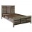 Cama Matrimonial Maximilian-Blanco con Café