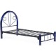 Cama Tubular 3 '' Tipo Box Individual Modelo Holanda - Azul - Envío Gratuito