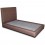 Cama Individual Denisse Cabecera De Madera De Pino Moderna