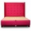 Cama Matrimonial Fiori Moderna Con Cabecera De Madera Color