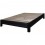 Cama Matrimonial Quick De Madera De Pino Estufada Bio Mattress