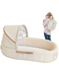 Cuna cama de viaje para bebe portatil, plegable en mochila LulyBoo - Envío Gratuito