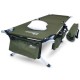 Cama cuna estilo militar portatil plegable con almohada para camping Earth. - Envío Gratuito