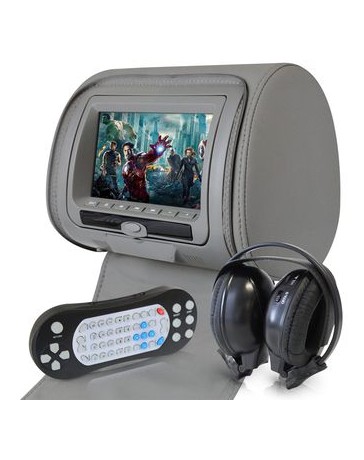 Cabecera con DVD y monitor para auto - Envío Gratuito