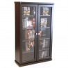 Vitrina con Cap. para 240 Dvds Wengue