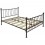 Cama Segusino Matrimonial de Forja Monarc-Forja