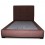 Cama Individual Denisse Cabecera De Madera De Pino Moderna