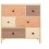 Comoda Cajonera 6 Cajones Madera Diferentes Tonalidades
