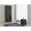 Closet Ropero 2 Puertas Politorno - Chocolate