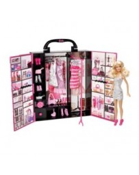 Barbie Fashionista último Closet - Negro - Envío Gratuito