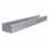 Riel aluminio para clóset tt 2m lock rialt2